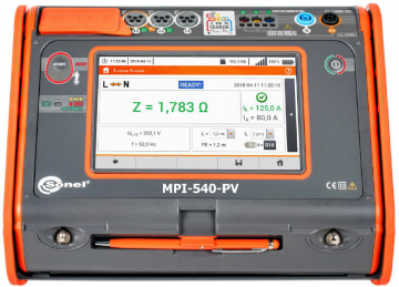 Sonel MPI-540 PV Prüfgerät VDE 0100 mit Messung von Photovoltaikanlagen